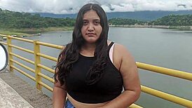 you left me, stranger, but now you're spanking my big ass hard in this corset