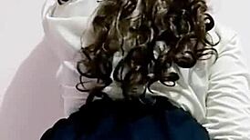 convinced my niece to fuck outdoors, filled her pussy with cum 😈