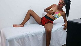 A Wealthy Indian Woman Loosens Her Abs And Does Sensual Doggy Style Stretches She And Her Brunette Vagina Fantasize About A Big Cock Giving Her Pleasure!