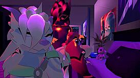 uhh my first time as a furry in vrchat felt kinda awkward but fun