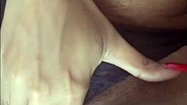 can you believe she fingered her fat pierced pussy?