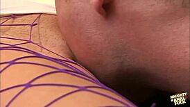 Blonde Gets Ass Licked Before Foursome Anal DP!