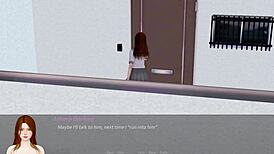 Redhead Awakens with Masturbation, Fingering, and Blowjob in Arizona