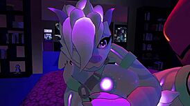 uhh my first time as a furry in vrchat felt kinda awkward but fun