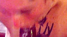 Sluty Eyes Swallow Cum From Sloppy Blowjob And Handjob