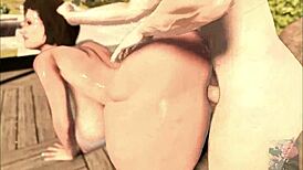 Patricia, the 44-year-old mom with big saggy tits and bubble butt, and Mark, 24 years old