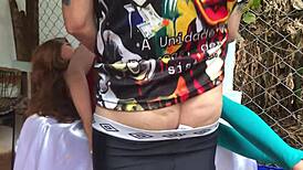 She lied to give up her ass and ended up taking a huge sex toy dildo right in there!