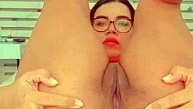 this famous cam girl is in university cosplay, showing perfect body and big ass