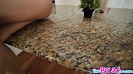 Tiny Nerd Sucks and Fucks Big Monster Cock