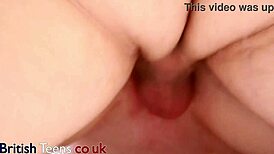 18 Year Old British Teen Hotel Room Fuck With Orgasm