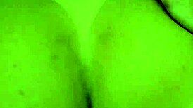 Kalena Mitrak watches follower jerk while she takes big cock doggystyle in bedroom with husband as cuckold swingers flash tan lines