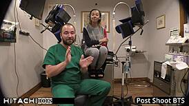 kalani luana feels intense orgasm from doctor's hitachi in tampa