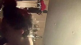 Pounding her pussy deep in her guts