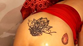 skinny milf anal first time, creampie with holy rubi