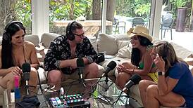 cruzn with abi james and sunni daize 😜