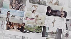 Incredibly hot ebony rides cowgirl on big cock showing perfect curves