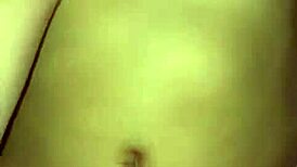 Stepfather gets aroused by pajamas and climaxes on bed