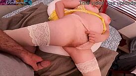 Caught watching stepmom masturbate