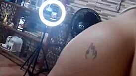 Sitting and twerking on his dick 😏