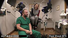 kalani luana feels intense orgasm from doctor's hitachi in tampa