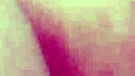 woman takes cum on face while squirting