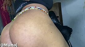 can munaj handle rough fingering on her big pussy until she squirts?