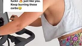 Girl Experiences Nipslip While Working Out in Tight Top