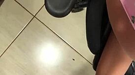 Perverted Stepfather Interrupts Stepdaughter For Anal Orgasm With Sex Toy Outdoors!