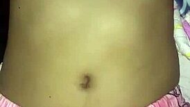 Stepfather gets aroused by pajamas and climaxes on bed