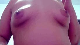 brunette pov video of dancing and touching horny pussy masturbation