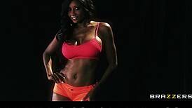 Four Big-Tit Fitness Fanatics Strip Down For A Hardcore Orgy