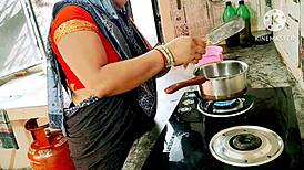 Intriguing Indian Bhabhi Scene with Hindi Audio