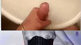 Toi et moi, l'amour pour toujours on webcam with shaved pussy and nylon