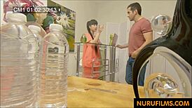 Busty Asian Milf Massage With Hidden Sex And Blowjob