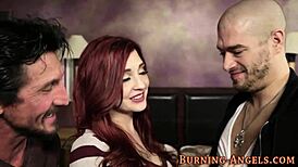 Fetish goth babe screams during intense anal fucking!