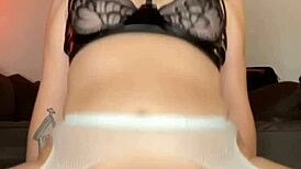 Squirt show with dildo and big clit