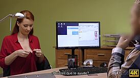 I gave my shaved pussy for a big loan, it was worth it