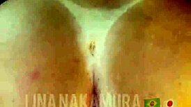 lina nakamura sucks and rides john coffee's big black cock in parking lot until cum dry