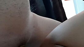 Stepsister licked and fucked outdoors with no limits.