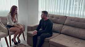 Big Ass Psychologist Attends Cuckold Patient