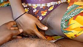 Innocent Black 19-Year-Old Gets Tight Pussy Fucked Rough By Older Boyfriend In Quickie