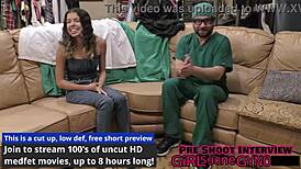 Watch Doctor Tampa sound Aria Nicole's urethra?