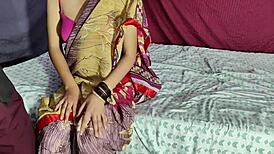Gorgeous Young Desi Bhabhi with Big Tits Fucked Hard in Saree
