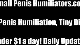 Your Tiny Dick Is Just So Gross in This Intense Femdom Humiliation.