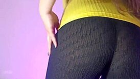 so this esposa puta latina infiel in leggings is recording herself for her hijastro like a total zorra cochina, all about that usa bhabhi desi sex vibe