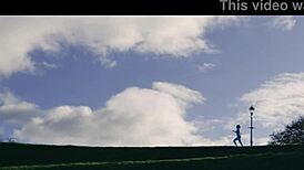 Female fighters get sweaty in the gym, teasing tits and double penetrating in hardcore lesbian action