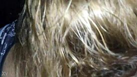 Sloppy deepthroat with choking gagging and intense action