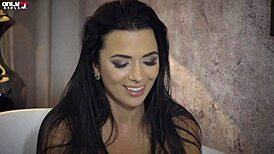 Mature Brunette Shalina Devine MASTURBATES with TOYS before BATH