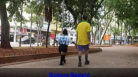 I Won The Argentine Girl's Ass After Loss!