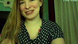 Our first porn home video with embarrassed couple!